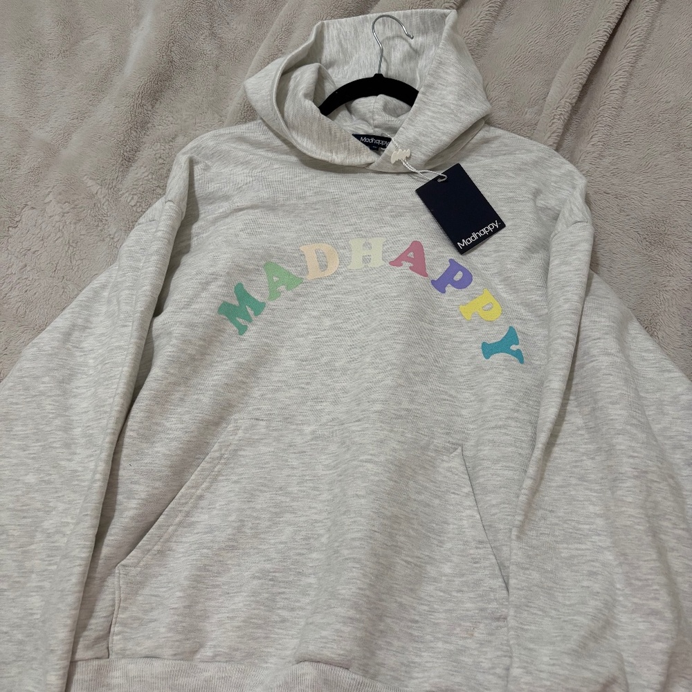 Grey Madhappy Hoodie